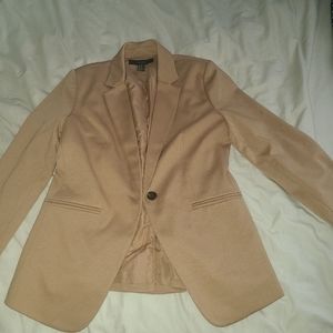 tan lightweight blazer